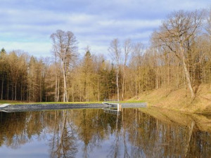 Vodní nádrž Kamýky.