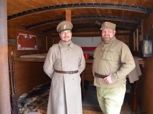 Na nádraží v Rokycanech stojí Legiovlak. Příležitost k prohlídce zdarma mají zájemci už jen do zítra