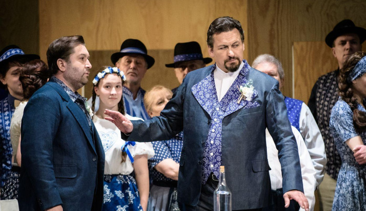 Na snímku Richard Samek a Martin Bárta