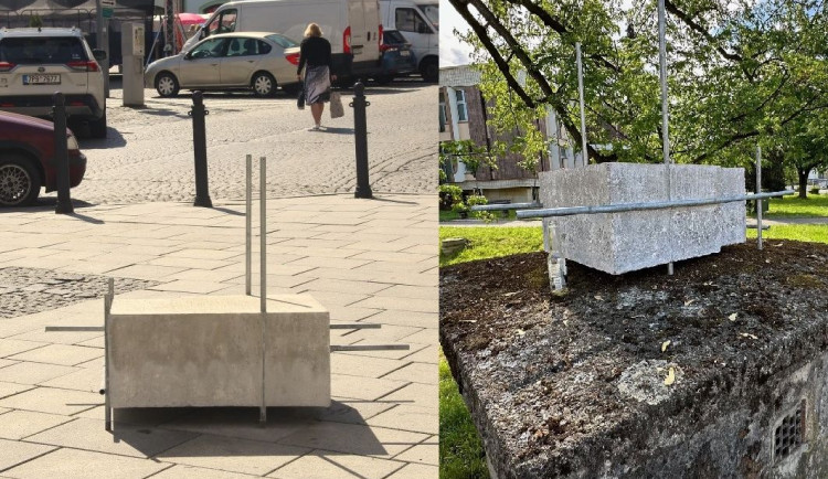 Nebezpečné dílo na frekventovaném místě ohrožovalo zdraví chodců, muselo se před vernisáží přestěhovat