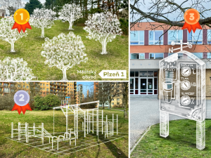 Obyvatelé Jedničky si v prvním participativním rozpočtu přáli ovocné stromy pro Zemník a Podzemník