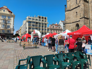 O akci v Plzni byl velký zájem