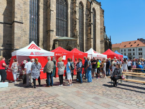 O akci v Plzni byl velký zájem