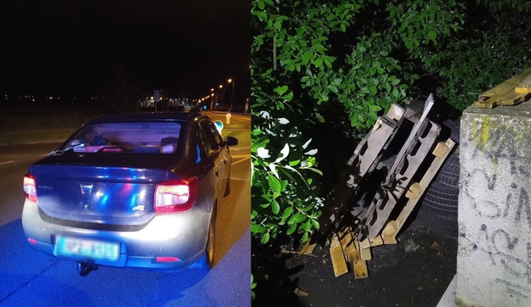 Muž založil černou skládku doslova přímo pod nosem hlídky městské policie. Pozorní strážníci bleskově zakročili