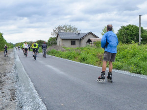 Cyklistům se otevřela unikátní stezka na bývalé železniční trati, dříve tam jezdily rychlíky
