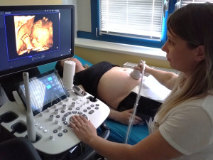 Nemocnice má novou 3D/4D sondu pro prostorové zobrazení plodu při ultrazvukovém vyšetření