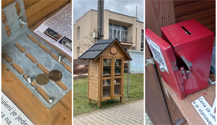 Zloději se neštítili vykrádat kasičky v samoobslužných boudičkách s krmením pro zvířata, trhá mi to srce, říká autorka projektu