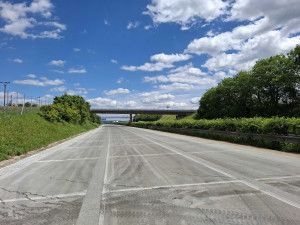 Na dálnici D5 končí oprava povrchu osm kilometrů dlouhého úseku u Rozvadova ve směru do Německa