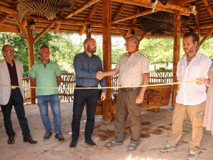 Plzeňská zoo se pyšní novým pavilonem pro guerézy angolské, tyto opice chovají v Plzni od roku 1998