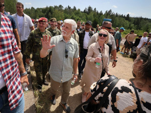 Den pozemního vojska Bahna nečekaně navštívil prezident Petr Pavel, zajímala ho technika