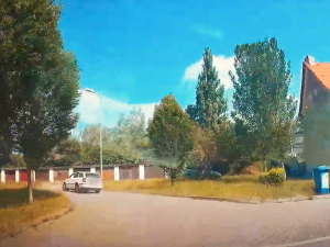 Honička s kradeným autem