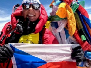 Na vrcholku Mount Everest