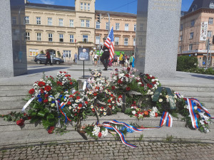 Plzeň uctila památku válečného veterána George Thompsona, pravidelného účastníka Slavností svobody