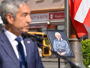 Plzeň uctila památku válečného veterána George Thompsona, pravidelného účastníka Slavností svobody