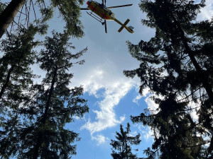 Český paraglidista se zřítil do lesa na německou část šumavské hraniční hory Svaroh. Utrpěl těžké zranění