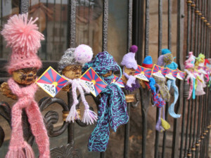 V březnu 2016 andělíčci připomněli výročí tibetského povstání, foto: Měsíční záře