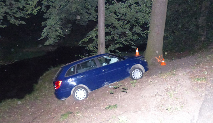 Mladík na Jesenicku narazil s autem do stromu. Za volant sedl pod vlivem alkoholu, opiátů a se zákazem řízení