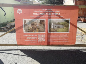 Nové zázemí pro skauty v Českém údolí už se pomalu rýsuje, stavba vyjde na 25,8 milionu