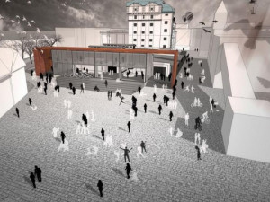 Vizualizace původního projektu, který se nerealizoval