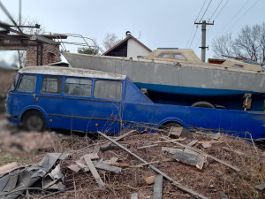 Ještě nedávno byl autobus v naprosto zbědovaném stavu, zdroj: Pavel Žídek / FB:VETERAN-RENOVACE-PROJEKTY