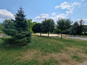 Veřejnost se může přímo v terénu zapojit do diskuse o nové podobě parku U Bazénu