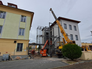 Horažďovická nemocnice má nový pavilon, navazuje na historickou hlavní budovu