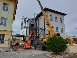 Horažďovická nemocnice má nový pavilon, navazuje na historickou hlavní budovu