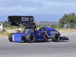 Elektrická formule plzeňských studentů zabodovala na závodech v Portugalsku