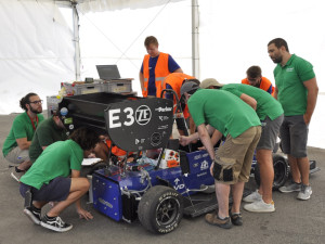 Elektrická formule plzeňských studentů zabodovala na závodech v Portugalsku