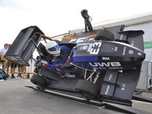 Elektrická formule plzeňských studentů zabodovala na závodech v Portugalsku