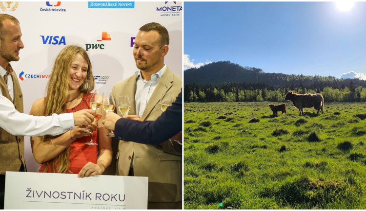 Firma roku pracuje s umělou inteligencí, nejlepší živnostník ekologicky farmaří na Šumavě