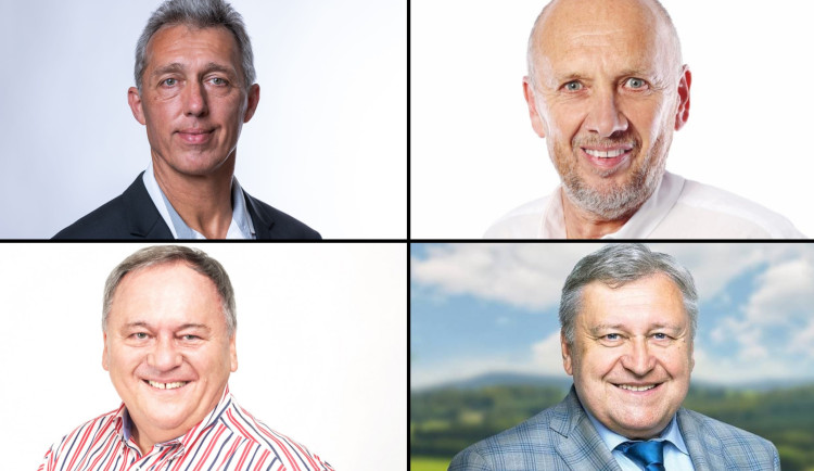 Na foto nahoře Miroslav Kroc, Petr Vanka, dole Jan Látka a Vladislav Vilímec