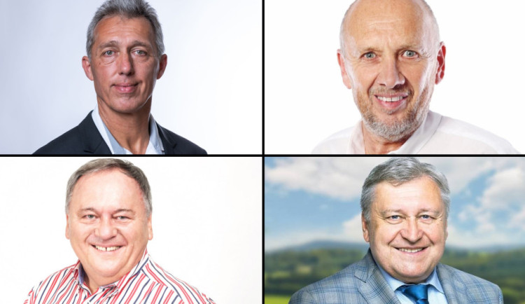 Na foto nahoře Miroslav Kroc, Petr Vanka, dole Jan Látka a Vladislav Vilímec