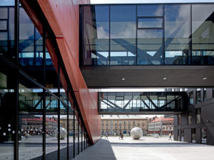 Stávající podoba atria