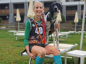Nemocniční sestra Ivana Babková vydřela s Dexterem skvělé páté místo na mistrovství světa v canicrossu