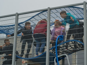 Děti mohou dovádět na jedinečné herní sestavě, v České republice jde o unikát