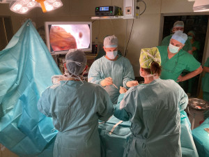 laparoskopická operace střev