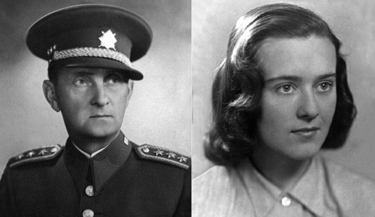 Jaroslav Weidmann a jeho dcera Milena