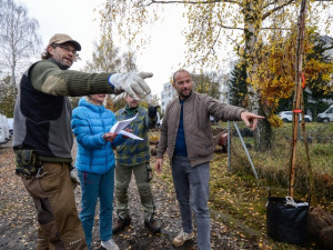 Město se víc zazelená. Lidé dostali od města stromy, které mohou zasadit na svých zahradách