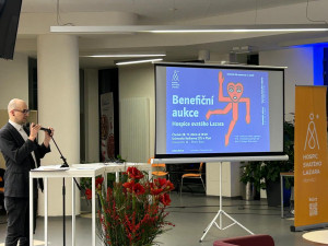 Benefiční aukce umění vynesla pro Hospic sv. Lazara přes půl milionu korun, peníze investuje do projektu nového a důstojného domova