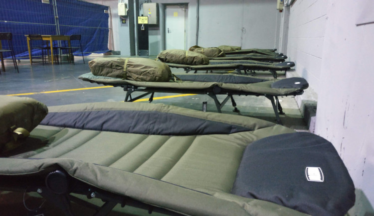 Evakuační středisko - ilustrační foto