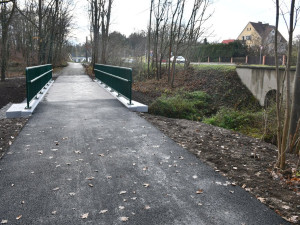 Město za 1,9 milionu korun opravilo hojně využívanou lávku pod Bílou Horou
