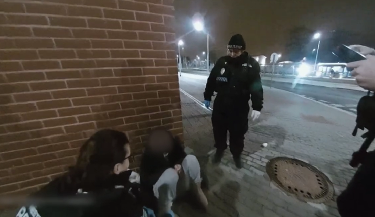 VIDEO: Jsem dobrá, tvrdila žena se zakrváceným obličejem, nadýchala 4,5 promile