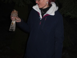 O odchyt krahujce se bravurně postarala Mirka Sokolová