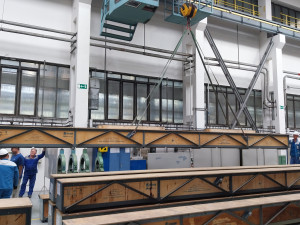 Expedice strategických pohonů pro ukrajinskou jadernou elektrárnu