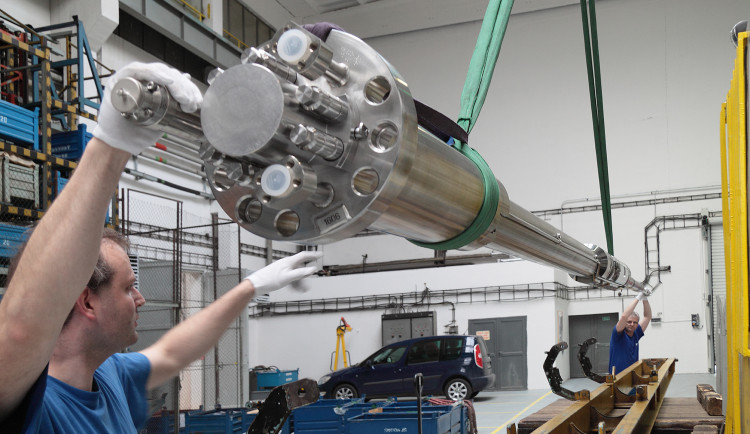 Expedice strategických pohonů pro ukrajinskou jadernou elektrárnu