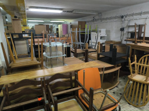 Nábytková banka rozdělila mezi potřebné přes 14 tun materiální pomoci