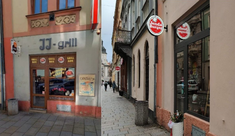 Místo grilovaných kuřas se teď v prostorách bývalého grillu servírují burgery