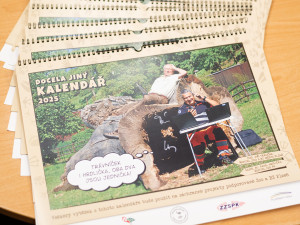 Záchranáři se převtělili do rolí ošetřovatelů v zoo, výsledkem je dobročinný kalendář