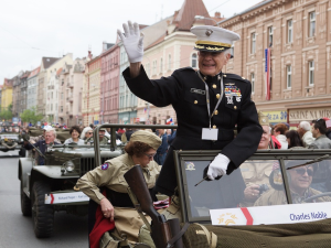 Ve věku 95 let zemřel v USA Charles H. Noble mladší, syn slavného osvoboditele Plzně